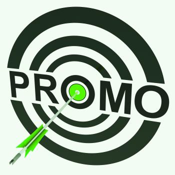 Promo Target Shows Promoted Shopping Sale