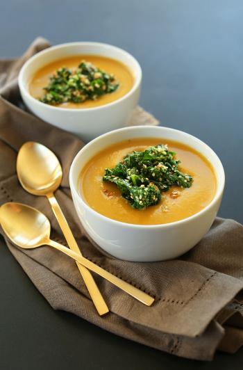 Simple Pumpkin Soup | Minimalist Baker Recipes