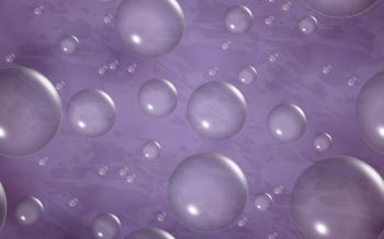 Purple Bubble Background