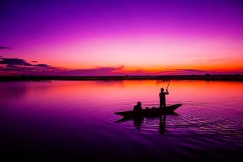 Purple Sunset Wallpaper - www.gnome-look.org