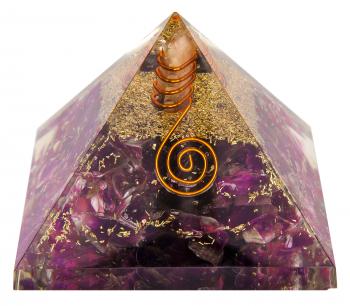 Orgone Crystal Pyramid (Amethyst)