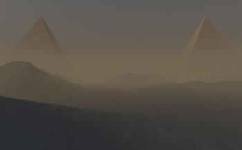 Pyramids in Sandstorm