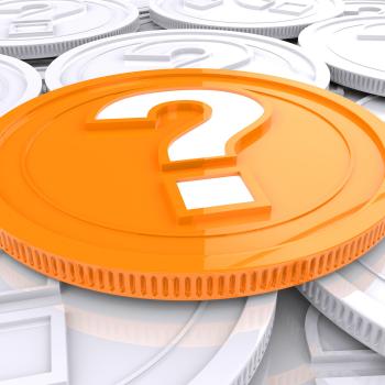 Question Mark Coin Shows Speculation About Finances