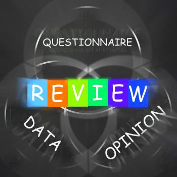 Questionnaire of Reviewed Data and Opinion Displays Feedback