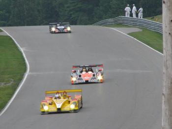Race cars at Mosport