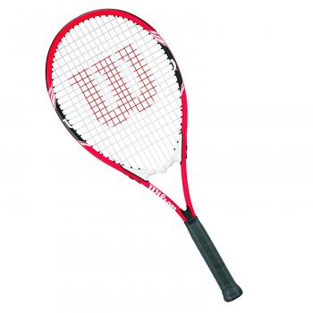 Amazon.com : Wilson Federer Adult Strung Tennis Racket : Sports ...