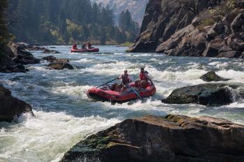 Rafting in the Running Water