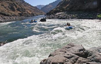 Rafting in the Running Water