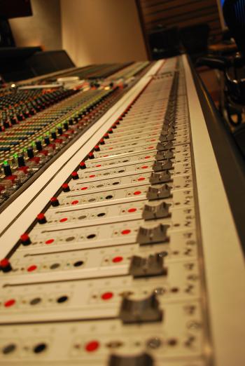 Recording studio mixer