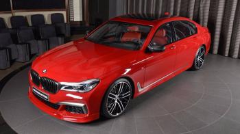 This Arrest-Me-Red BMW M760Li xDrive Is An Attention Getter