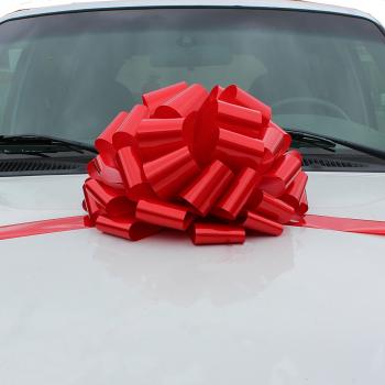 Amazon.com: Large Car Bow, 16" Wide - Red: Health & Personal Care