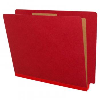 Side Tab Classification Folder, 2″ Expansion, Letter Size, 1 Divider ...