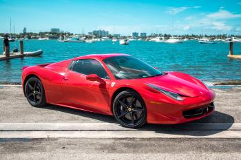 Ferrari 458 Coupe Red | Miami Exotics | Exotic Car Rentals