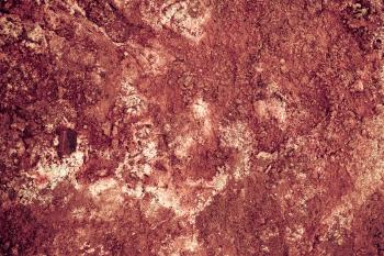 Red Geothermal Mud Surface