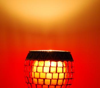 Red lamp