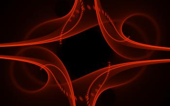 BurraMundi / Red Loops – Desktop/Wallpaper