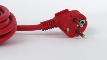 Red power cable