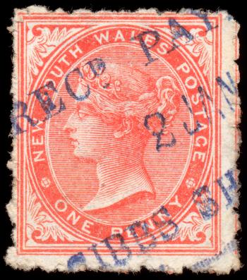 Red Queen Victoria Stamp