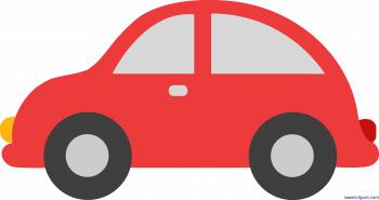 Red Toy Car Clip Art - Sweet Clip Art