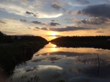Reflection at Sunset