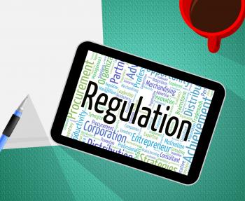 Regulation Word Means Edict Rule And Law