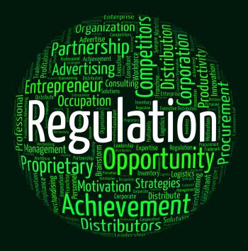Regulation Word Means Text Dictum And Rule