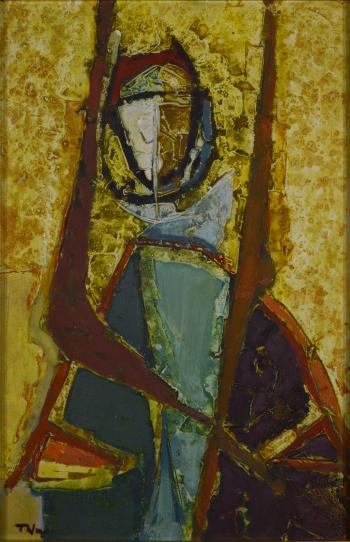 SOLD** Tadeusz Was - Religious Figure