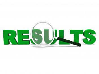 Results Word Shows Score Result Or Achievement