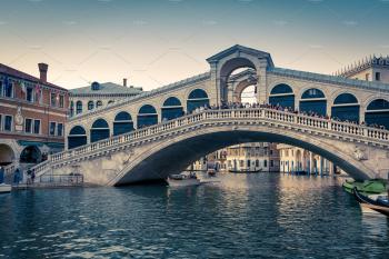 Rialto Bridge in Venice ~ Architecture Photos ~ Creative Market