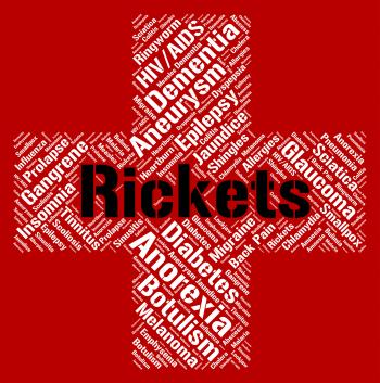 Rickets Word Represents Defective Mineralization And Afflictions