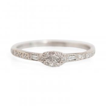 Anna Karenina Marquise Diamond Ring - Catbird