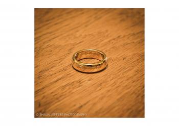 The Lord of the Rings: The One Ring: Gold Plated Tungsten Carbide ...