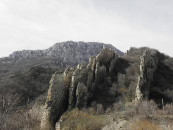 Ritlite-rock formation in the Iskar Gorg