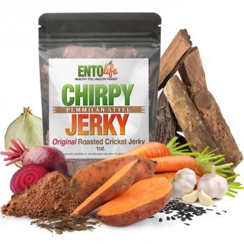 CHIRPY JERKY | Cricket "Pemmican Style" Jerky - Edible Insects