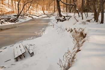 Rock Creek Winter - HDR