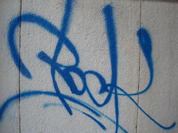 Rock graffiti
