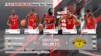 Houston Rockets NBA 2K18 Team Roster
