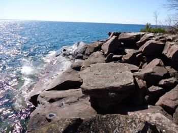 Rocks on Superior Shore