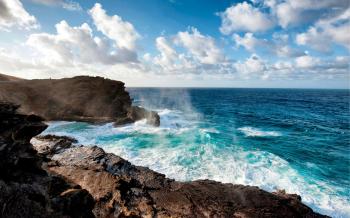 Rocky coastline wallpaper - Beach wallpapers - #41505