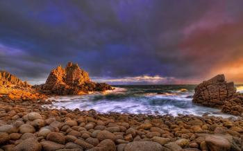 Rocky Shore wallpaper