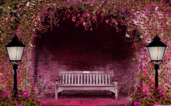 Romantic Bench ❤ 4K HD Desktop Wallpaper for 4K Ultra HD TV • Wide ...