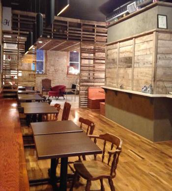The Images Collection of Wooden interior design ice cream floor plan ...