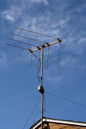 Rooftop Television Antenna Picture | Free Photograph | Photos Public ...