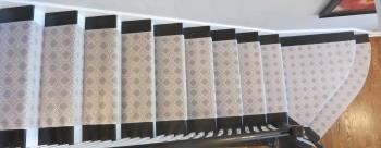 New Stair Runner Installation Photos | Kashian Bros Carpet and Flooring