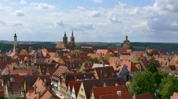 Views of Rothenburg ob der Tauber, Romantic Road, Bavaria, Germany ...