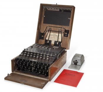 A FOUR-ROTOR ENIGMA CIPHER MACHINE, HEIMSOETH & RINKE; NOVEMBER ...