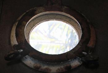 Round boat window