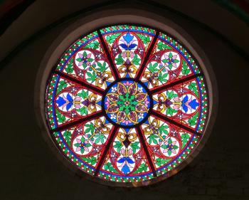 Round Stained Glass