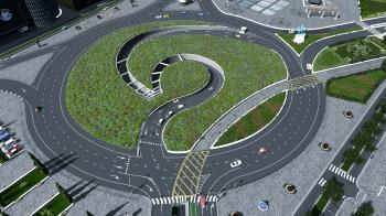 Cities Skylines: Parking Under Roundabout - Album on Imgur