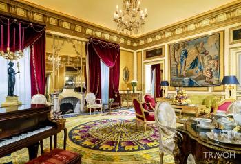 St. Regis Luxury Hotel Rome, Italy – Royal Suite Living Room | TRAVOH